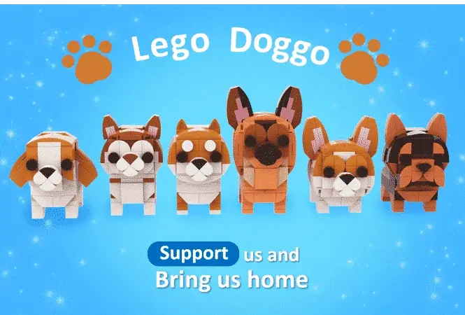 lego truman lego doggos review